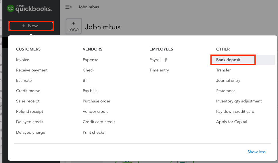 How Do I Reconcile Credit Card Fees in QuickBooks When Using JobNimbus Payments?